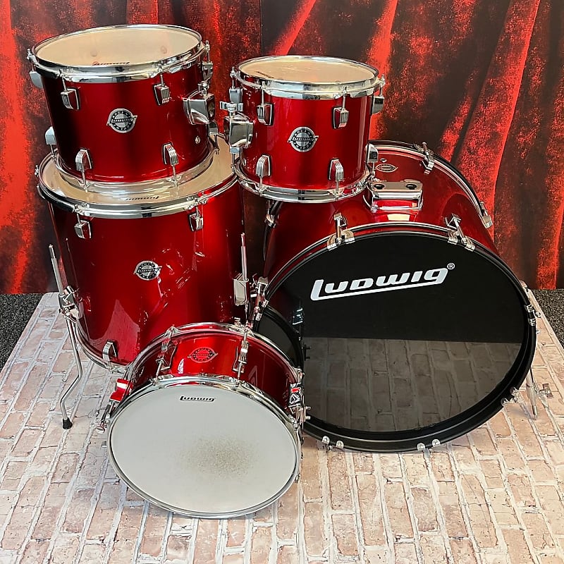 Ludwig Accent Drum Kit (5 Piece) (Nashville, Tennessee) Reverb