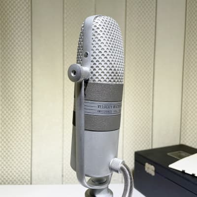 Aiwa VM-15 Velocity(Ribbon) Mic 600Ω 1960s Vintage, Original case