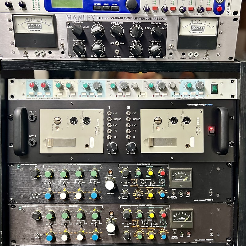 Telefunken V76 microphone preamplifier rack c 1960 Reverb Canada