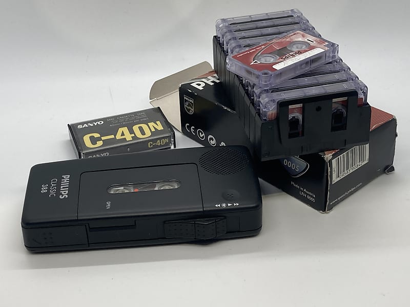 Philips Classic Pocket Memo 388/LFH388 Portable Mini Cassette Recorder