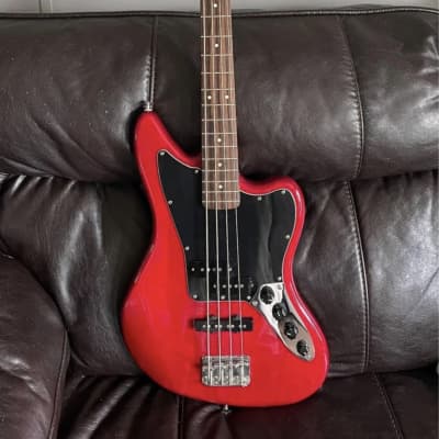 Squier Vintage Modified Special Jaguar Bass (natural relic'd body) | Reverb