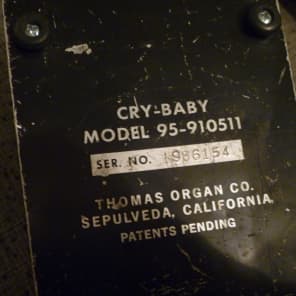 Thomas Organ Cry Baby 60s-70s - Vintage Original image 4