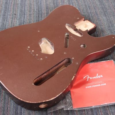 NEW Fender Vintage 50s RI Road Worn Telecaster Body Relic Tele Copper LTD Nitro image 1