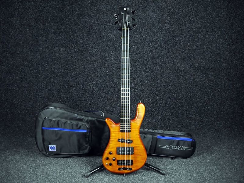 Warwick Streamer LX Jazzman 5 String Bass - Left Handed w/Gig Bag - 2nd Hand