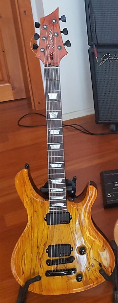 Menapia Monroe#9 with Handmade Chambered Body PRS style image 1
