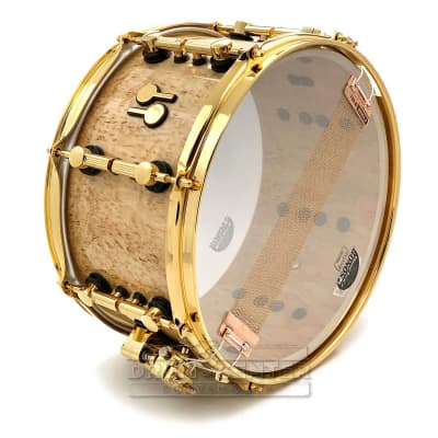 Sonor SQ2 Heavy Maple Snare Drum 13x7 Scandinavian Birch Gloss w/Gold Hardware image 3
