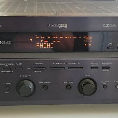 Yamaha Yamaha RX-V659 is a 7.1 channel A/V receiver 90s  - Black
