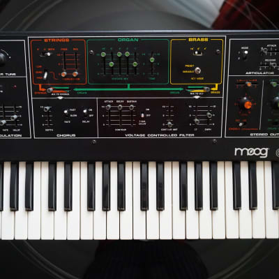 Moog Opus 3 - Classic analog poly synthesizer 1980 image 2