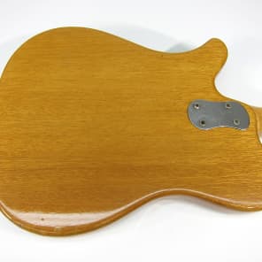 Vintage 1972-1973 Mosrite 350 Stereo Solid Body Electric Guitar Natural Mahogany Clean All Original! image 14