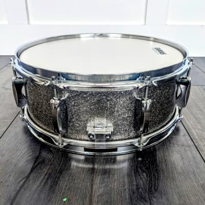 Pearl Export EXR Snare Drum 14" x 5.5" Silver Sparkle w/ Evans Heads image 5