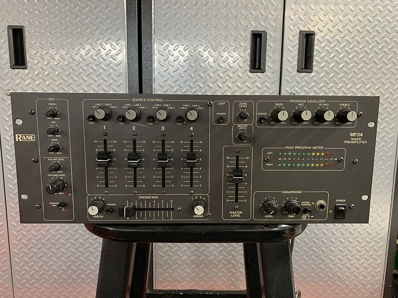 Rane MP 24 Mixer Preamplifier Reverb