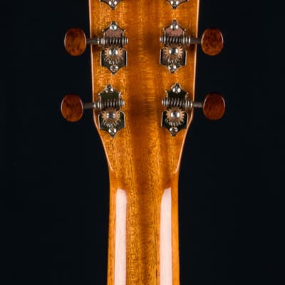 Ressler Parlor 12-Fret Flame Mahogany and Bearclaw Sitka Spruce NEW image 24