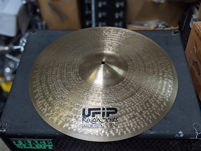 UFIP Rough Series 20" Rock Ride Cymbal - Looks Excellent - Sounds Great! image 1