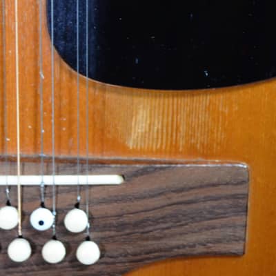 Yamaha FG-230 12 String Acoustic Guitar w/ HSC – Used 1970 - Natural Gloss Finish image 12