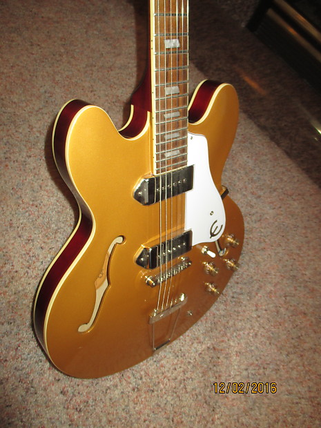 Epiphone Casino 2012 Gold Top | Reverb