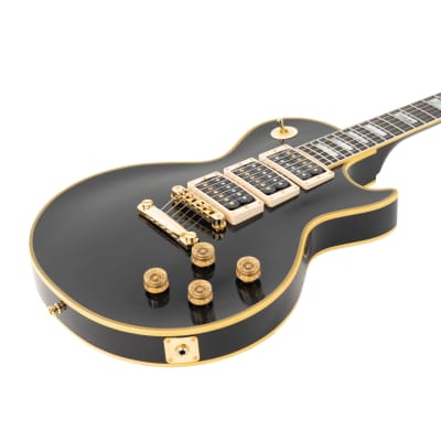 Gibson Custom Shop Peter Frampton "Phenix" Inspired Les Paul Custom VOS - Ebony image 8