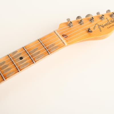 Fender Custom Shop '59 Telecaster Custom Relic Maple Neck Wide Fade Chocolate 3-Colour Sunburst CZ573805 image 5