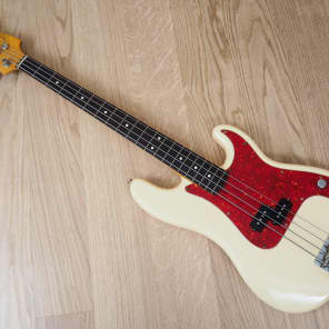 1990 Fender Precision Bass '62 Vintage Reissue PB62 Olympic White 