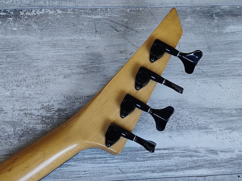 1990's Fernandes PJ-60 Electric Bass Guitar (Black) | Reverb