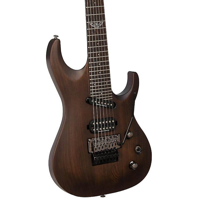 Washburn Parallaxe 29 Fret, 7-String Electric Guitar - Dark Swamp Ash