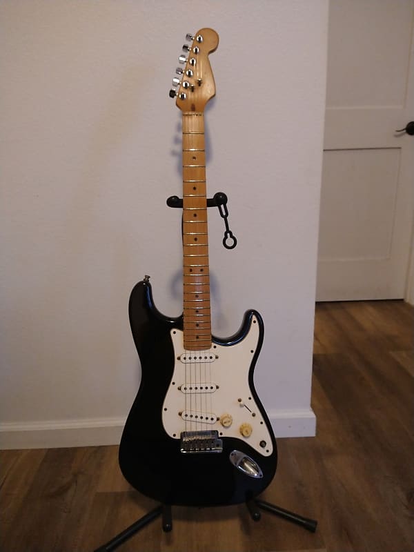 Fender American Standard Stratocaster 1998 Black | Reverb