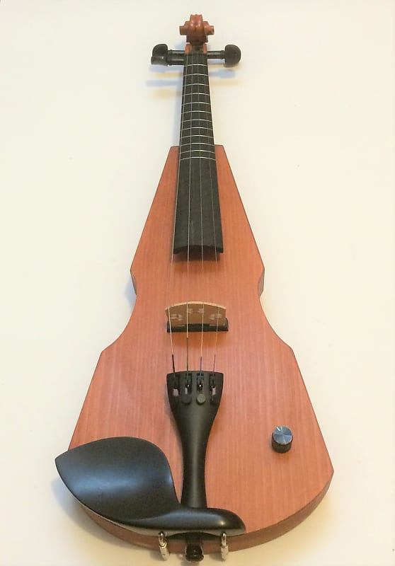 Violin.  Hand made electric with frets. image 1