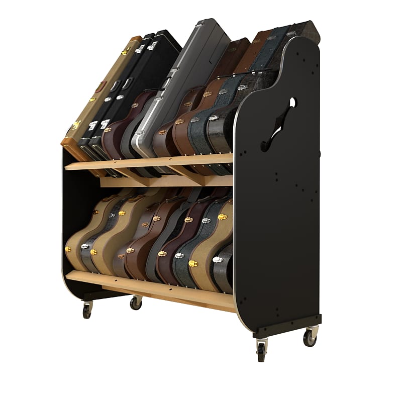 Guitar Display Rack & Case Rack Bundle