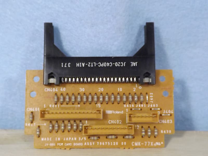 Roland JV-880 parts - PCM cartridge board image 1