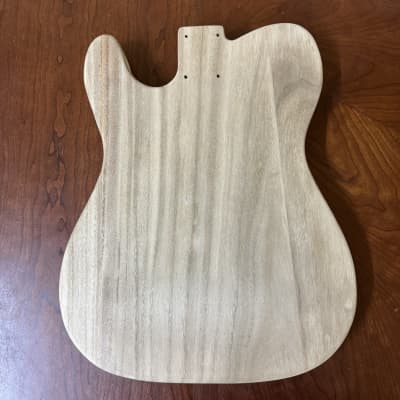Telecaster Body Unfinished - Paulownia - Lightweight image 2