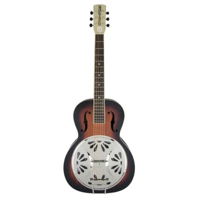 Gretsch G9220 Bobtail Round-Neck Resonator Guitar (2-Color Sunburst) for sale