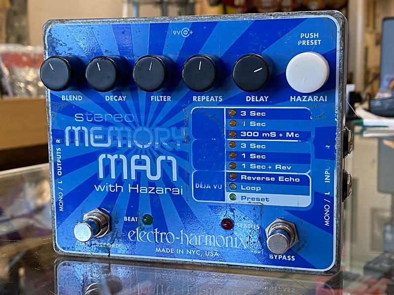 Electro-Harmonix Stereo Memory Man with Hazarai