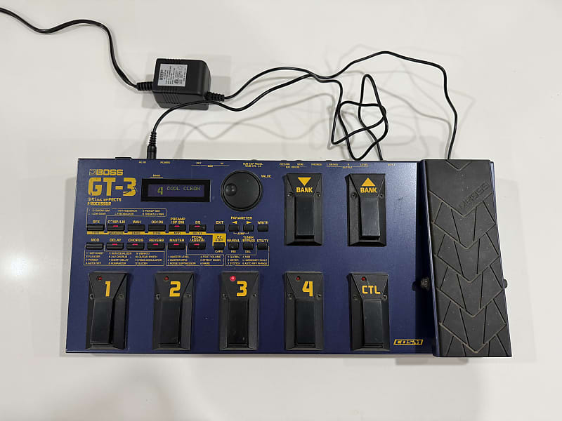 Boss GT-3 Multi-Effect Unit | Reverb