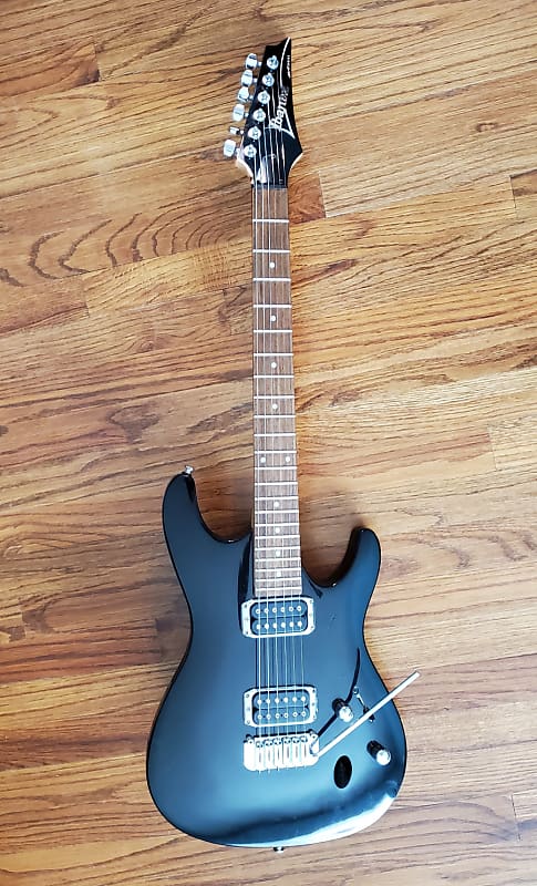 Ibanez SA120 2008 Black || HH with original gigbag | Reverb