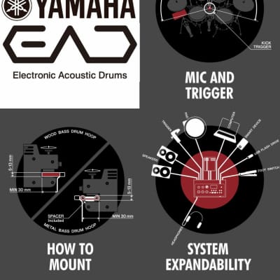 Yamaha Yamaha EAD10 Drum Module with Mic and Trigger Pickup image 4