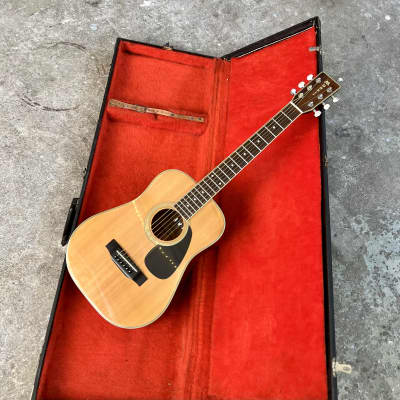 Morris MD-45 Mini Travel acoustic guitar - Mahogany original