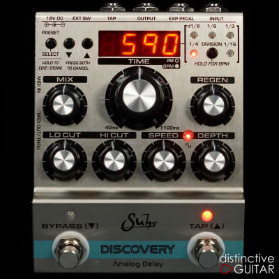 Reverb.com listing, price, conditions, and images for suhr-discovery-analog-delay