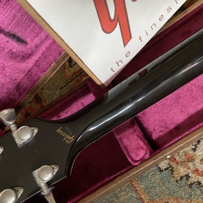 2012 Gibson Les Paul Custom - Maduro Brown (Almost Black), Rosewood Fretboard image 8