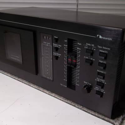 1990 Nakamichi MR-2 Stereo Cassette Deck Rare Idler-Gear-Drive Version 1-Owner Serviced w New Belts 06-2023 Brackets Included Clean & Excellent Condition #756 image 12