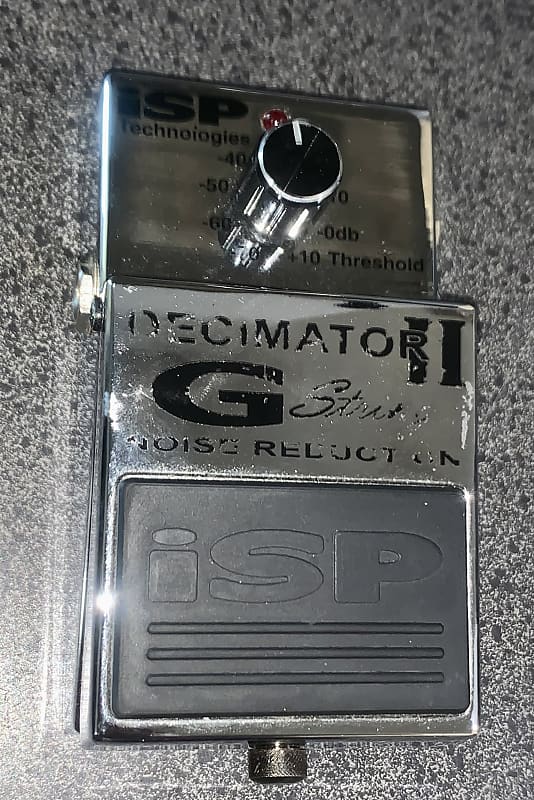 ISP Technologies G string noise decimator reduction guitar effects pedal image 1