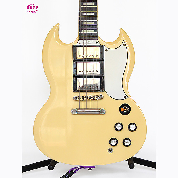 Epiphone SG Les Paul Custom Ivory '61 | Reverb