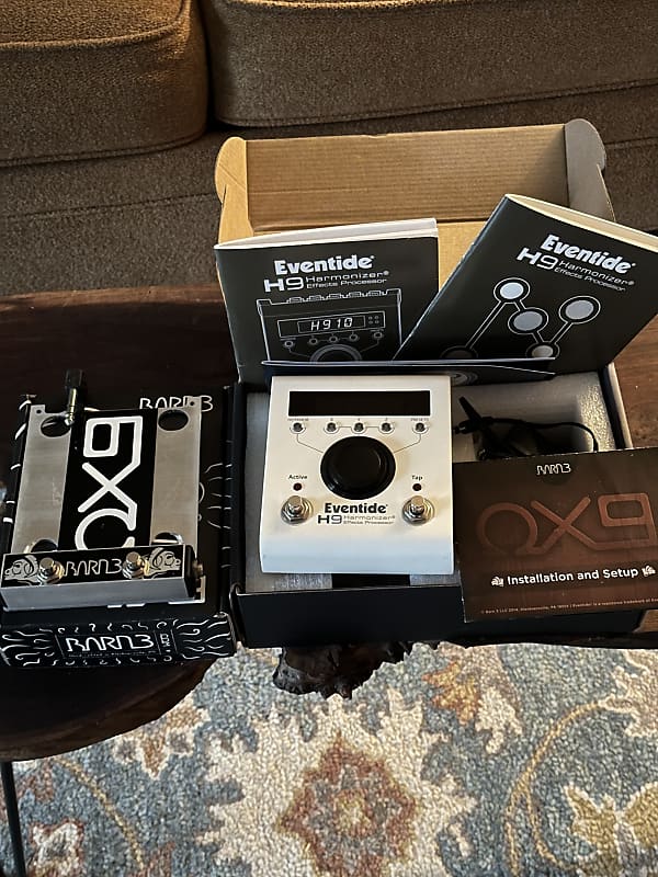 Eventide H9 Max Harmonizer MultiEffect Pedal & Barn 3 Reverb