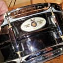 Pearl Sensitone Beaded Brass Snare Drum 14 x 5 in. Black