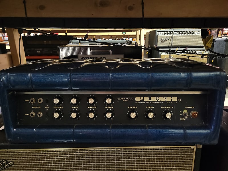 Plush P1000S Tube Amp Head 1970s - Local Pickup Only image 1