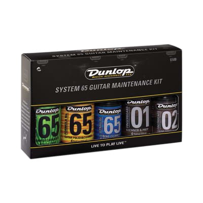 Dunlop Formula 65 Guitar Care Cleaning Fingerboard Treatment Maintenance Kit image 1