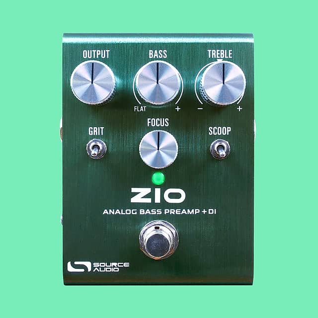 Source Audio ZIO Analog Bass Preamp + DI Effects Pedal