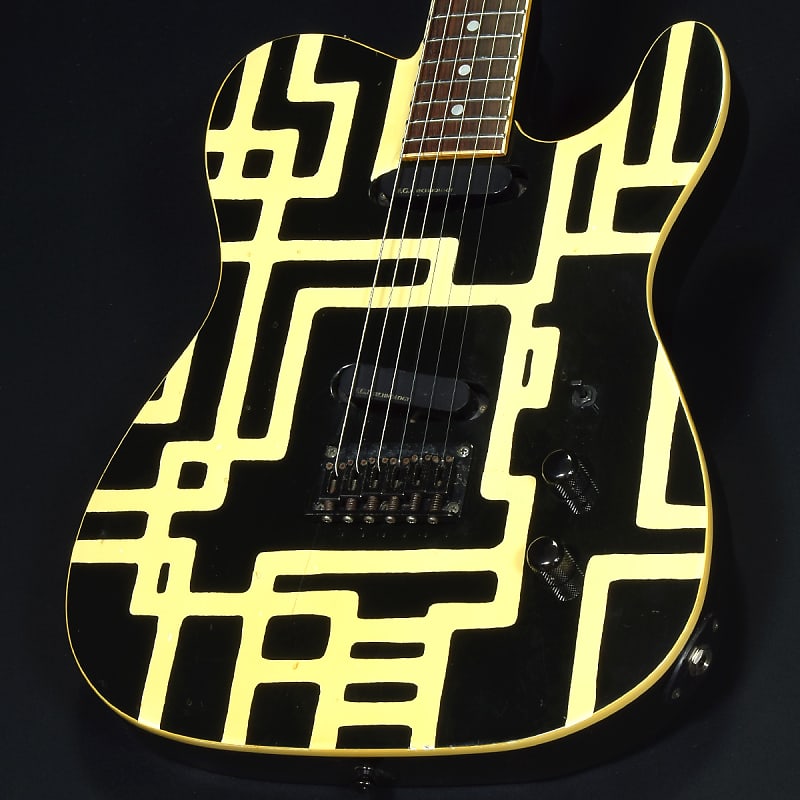 FERNANDES / TE-95HT 布袋寅泰 モデル 黒ライン 稀少 - エレキギター