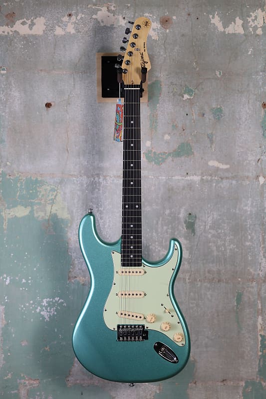 Tagima TG-500 Electric Guitar - Metallic Surf Green Finish