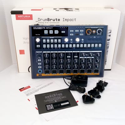 Arturia DrumBrute Impact Analog Drum Machine Synthesizer MINT LIKE NEW