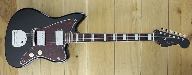 Fender Made in Japan Limited Run CuNiFe Wide Range 60s Jazzmaster Black  JD23003476