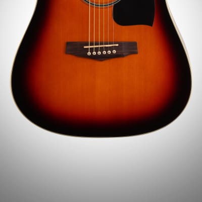 Ibanez PF15 Acoustic Guitar, Vintage Sunburst image 3